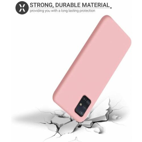Nillkin silikonski ovitek za iphone se 2020 / iphone 7 / iphone 8 - mat roza Slike