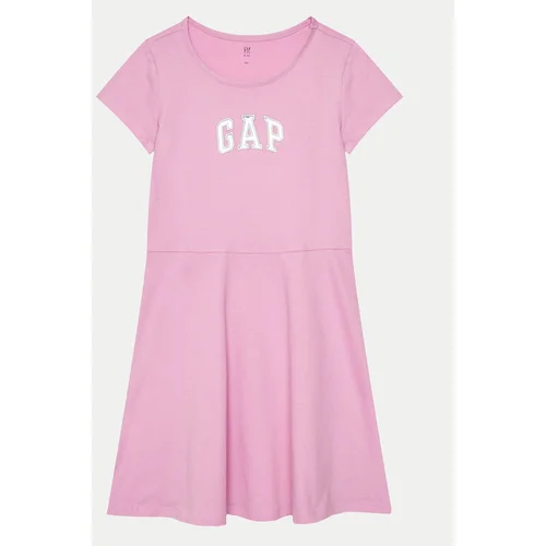 GAP Vsakodnevna obleka 404809 Roza Regular Fit