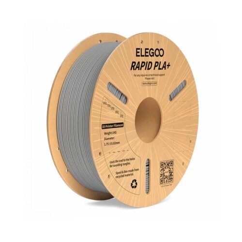 Elegoo rapid pla+ filament 1.75mm 1kg - grey Cene