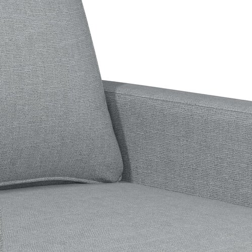  4-dijelni set sofa s jastucima svjetlosivi od tkanine Siva Slike