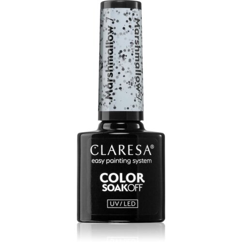 Claresa SoakOff UV/LED Color Marshmallow gel lak za nokte nijansa 5 g Slike