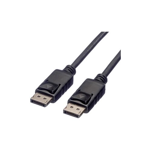 Roline DisplayPort priključni kabel DisplayPort vtič\, DisplayPort vtič 1.50 m črna 11.04.5767 zaščiten DisplayPort kabel, (20421112) Cene