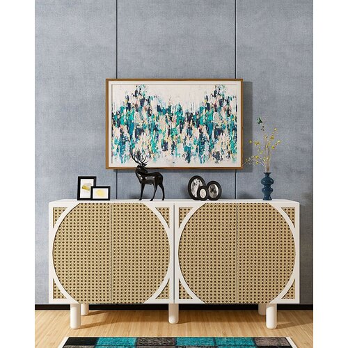 Hanah home konzolni sto Wilder Bohem, 150x75x35 cm, Bež Cene