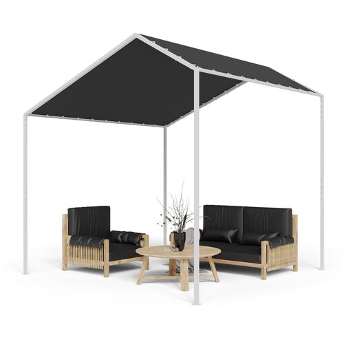 Blumfeldt La Rochelle Gazebo, po&amp;scaron;evna streha, UV 50+, aluminijev okvir, poliestrska prevleka Slike
