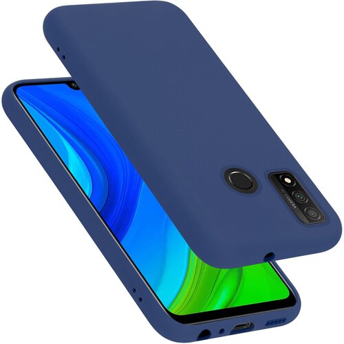  Ohišje, združljiv s Huawei v tekoči modri barvi - zaščitni pokrov iz fleksibilnega silikona TPU, (20694469) Cene
