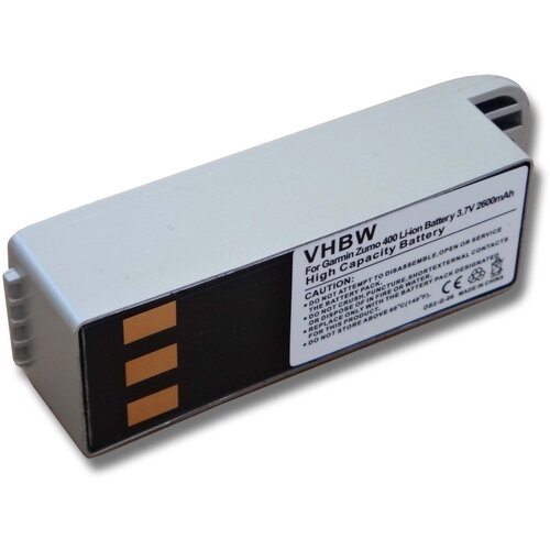 VHBW Baterija za Garmin Zumo 400 / 450 / 500 / 550, 2600 mAh Slike