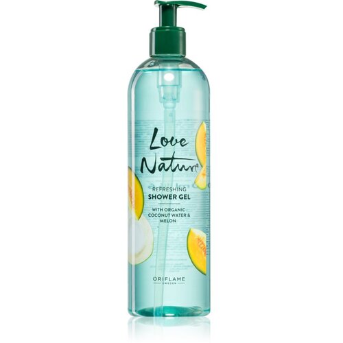 Oriflame Love Nature Coconut Water & Melon osvežujoč gel za prhanje 500 ml Cene
