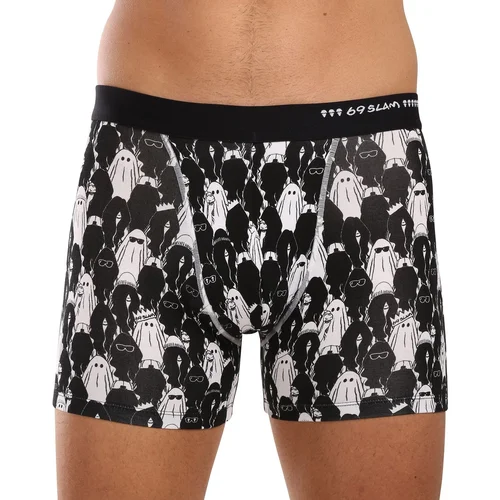 69SLAM Men's boxers fit bamboo GHOST