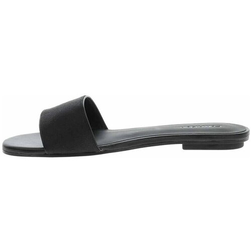 Calvin Klein Natikači Flat Slide Jacq HW0HW02389 Črna Cene