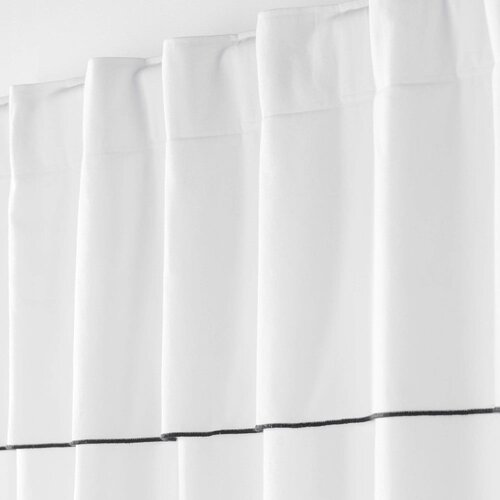 Douceur d int&amp;eacute;rieur Bijela zavjesa 140x240 cm Mistraline &amp;ndash; Slike