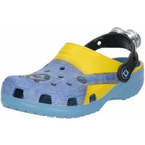Crocs Otvorene cipele 'Despicable Me Classic' plavi traper / žuta / crna / srebro