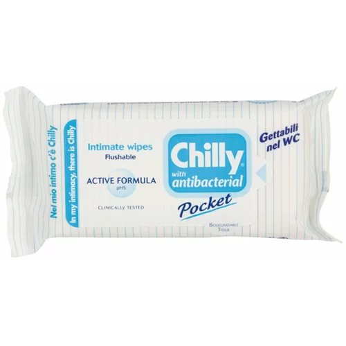 Chilly Intima Antibacterial robčki za intimno higieno 12 kos