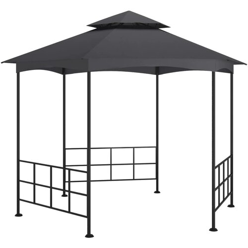 vidaXL Paviljon s stranicami 3,1x2,7 cm antraciten Cene