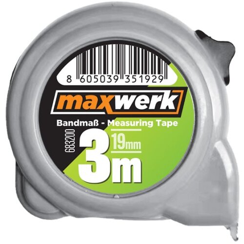 Maxwerk Plastični metar 3m x 19mm Cene
