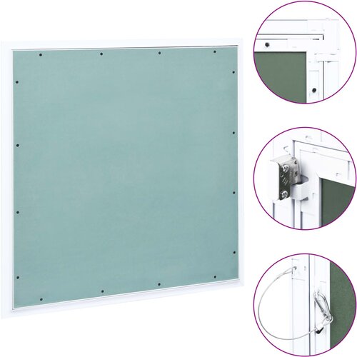  Pristupna ploča s aluminijskim okvirom i knaufom 600 x 600 mm Cijene