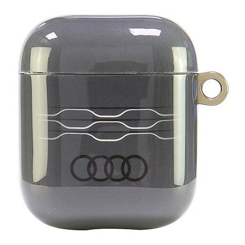 Audi IML OVITEK Z GEOMETRIJSKIM VZORECEM ZA AIRPODS 1 2 SIVA, (21974933) Cene