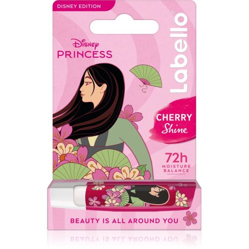 Labello Disney Princess Cherry Shine hidratantni balzam za usne 4.8 g Slike