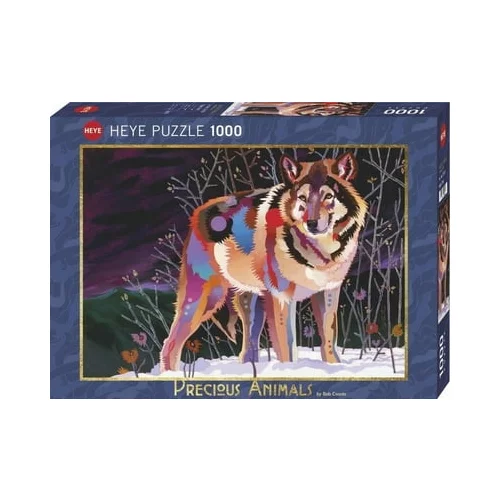 Heye Puzzle - Night Wolf, 1000 delov
