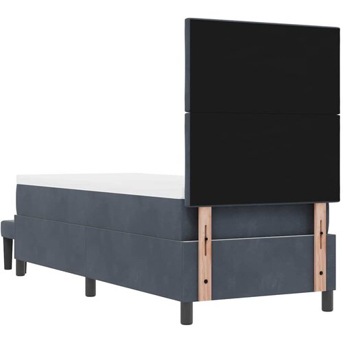  Krevet s opruga kutije Tamno siva 200 x 80 cm Bar&amp;scaron;un Slike