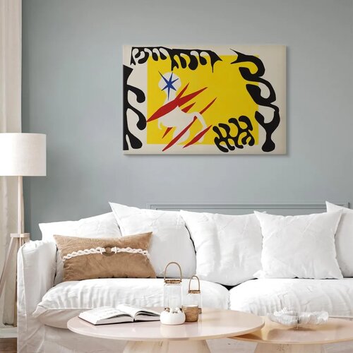  Slika - Henri Matisse &amp;ndash; Nightmare of the White Elephant 90x60 Standard Slike