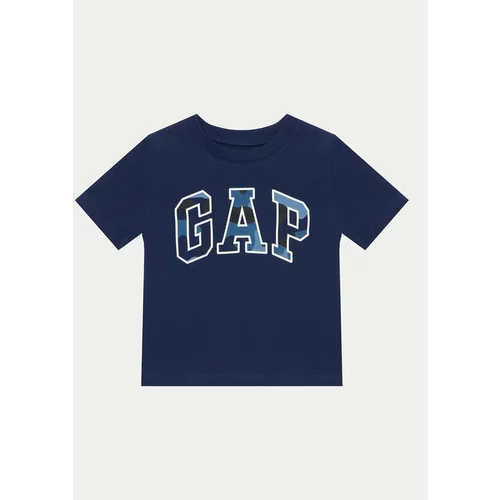 GAP Majica 459557 Modra Regular Fit