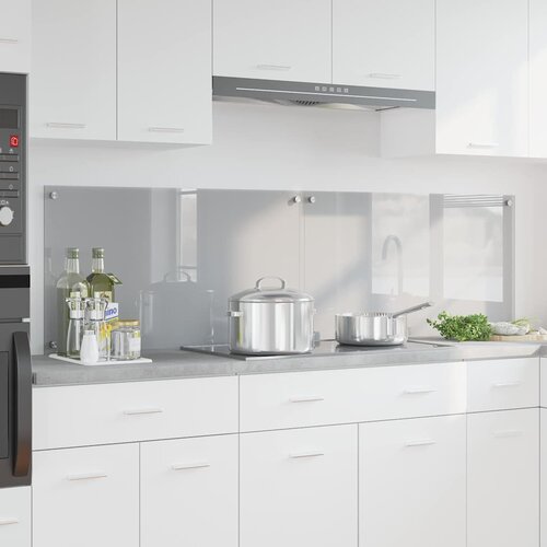  Kuhinjski zid 2 pcs Svijetlo siva 90 x 50 cm Cijene