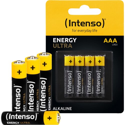 Intenso Alkalna baterija, AAA LR03/4, 1,5 V, blister 4 kosi Slike
