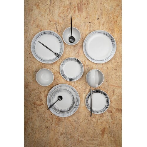 Premier Housewares Črn pribor 16 ks iz nerjavečega jekla Modern retro &amp;ndash; Slike