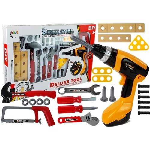 DIY set alata s bu&amp;scaron;ilicom i ručnom pilom - 29 elemenata Slike