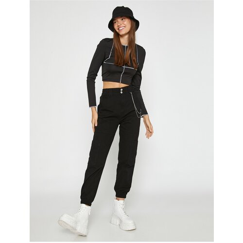 Koton Pants - Black - Joggers Slike