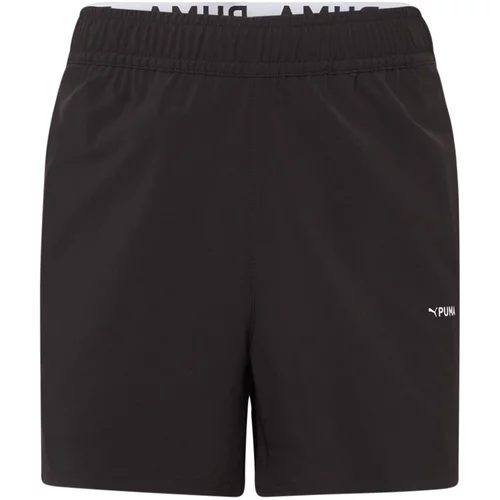 Puma Sportske hlače '5" Ultrabreathe' crna / bijela