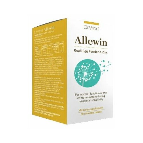 Dr Viton allewin 30 tableta za žvakanje kod alergija Cene