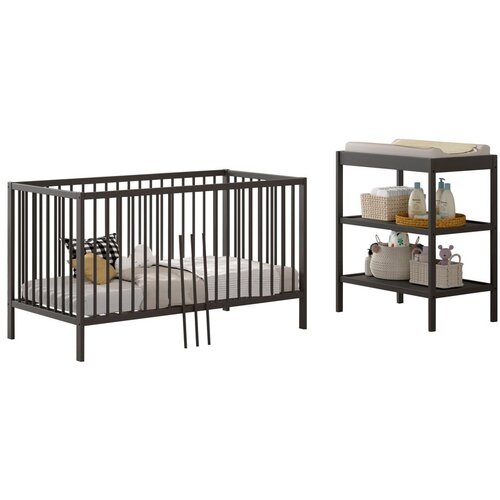 Vipack Set dječjeg namještaja 2 kom od masivne bukve Dino – Cijene