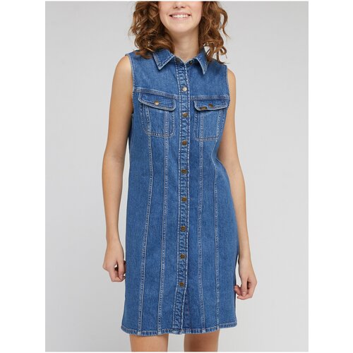 Lee Blue Women's Denim Dress - Women Cene