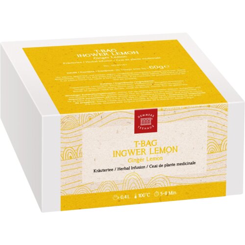 Demmers Teehaus Zeli&scaron;čni čaj v vrečkah "Ingver in Lemon" - 20 čajnih vrečk Cene