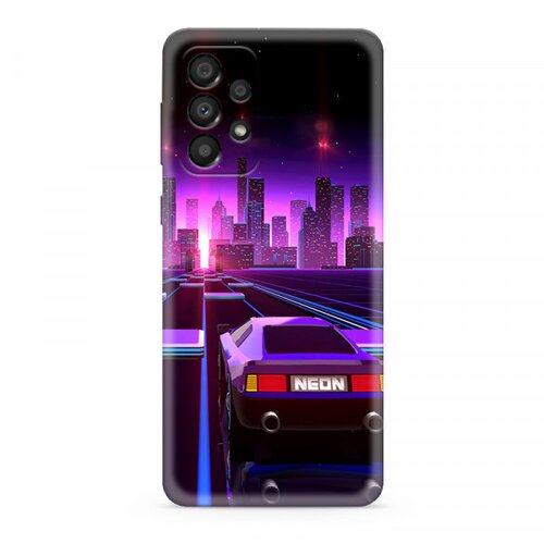 Ms futrola ultra tanki print clear neon wave za saung A336B galaxy A33 5G NW03 Slike