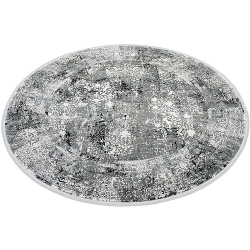 Dieter Knoll TKANA PREPROGA Avignon 240/240 cm tkano temno siva Cene