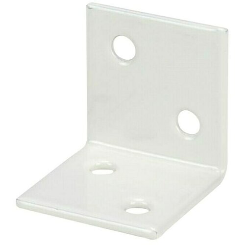 STABILIT Široki kutnik (40 x 40 mm, Bijele boje, Čelik, 4 provrta) Cijene