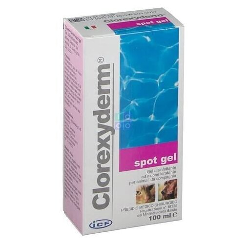 Icf Chlorexyderm spot gel, 100ml Slike