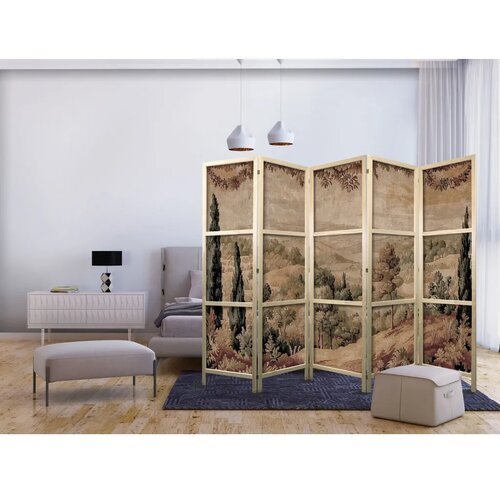  Japanski paravan - Landscape with Cypresses - Old Tapestry with Mediterranean Vegetation 225x172 Cijene
