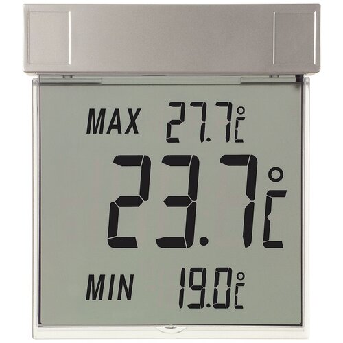 TFA digitalni termometer (10,5 x 9,7 x 2,2 cm, srebrni) Cene