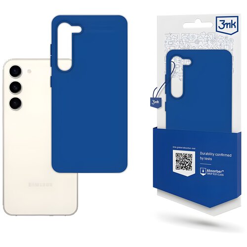 3mk Matt case ovitek za Samsung Galaxy S23 - Modra Slike