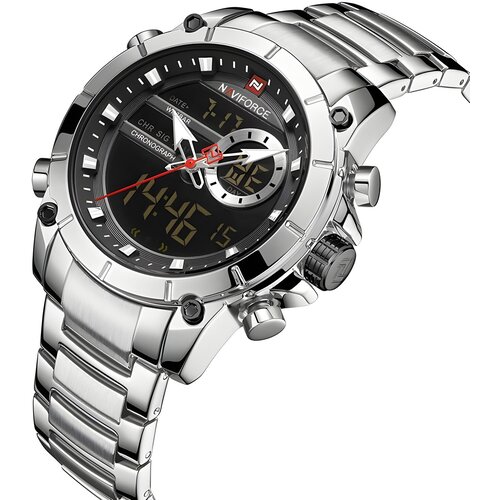  Sat NAVIFORCE SC-14613 - Srebrna KP14613 Slike
