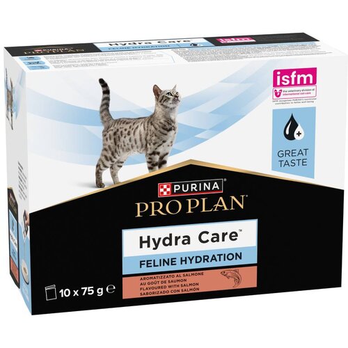  2 x PURINA PRO PLAN Feline Hydra Care po posebnoj cijeni! - Okus lososa 2 x (10 x 75 g) Slike