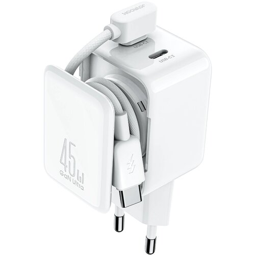 Joyroom STENSKI POLNILEC USB-C ADAPTER ZA PRENOSNIK, TELEFON, TABLIČNI RAČUNALNIK 45 W, (5000337849) Cene