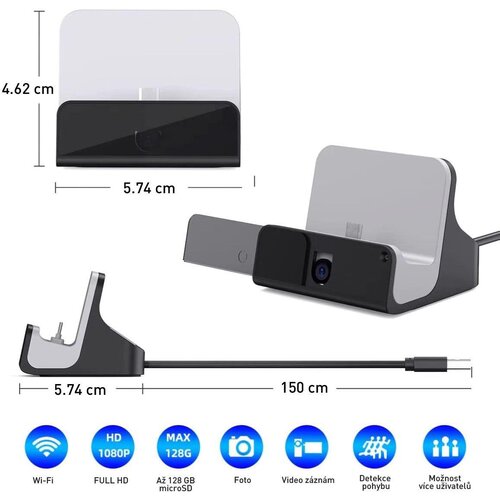 CEL-TEC USB-C priključna postaja Wifi GF Slike