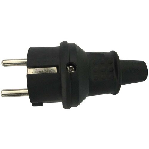 Kemot Vtikač 16A/250V guma črna za na kabel, (20773197) Cene