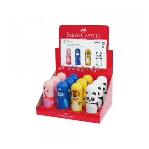Faber Faber-Castell: Faces šiljilo s gumicom, više vrsta, 1 komad Cene