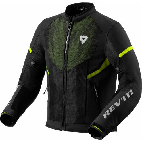 Rev&amp;#039;it! Hyperspeed 2 GT Air Black/Neon Yellow S Tekstilna jakna Slike
