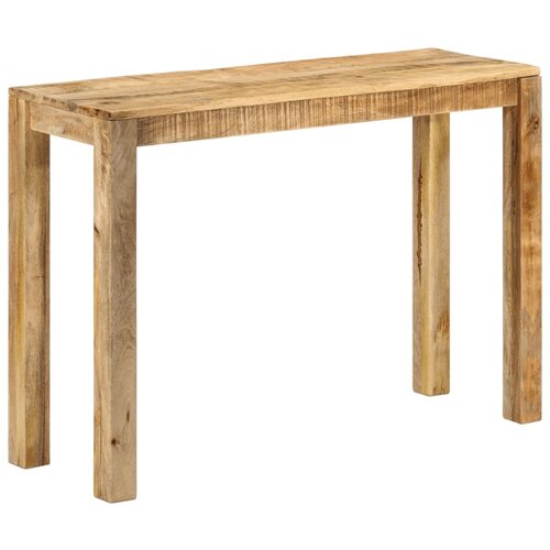 VidaXL Konzolna mizica 110x35x76 cm robusten mangov les Slike